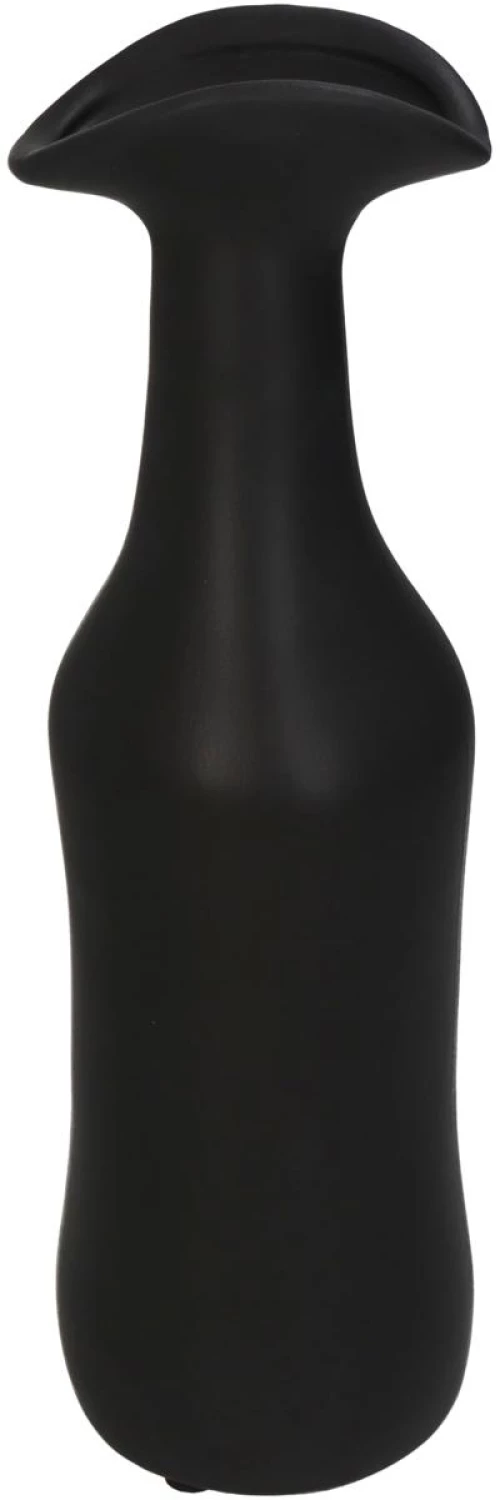 Βάζο Καφέ Κεραμικό 8x8x27cm