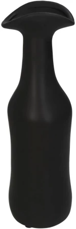 Βάζο Καφέ Κεραμικό 8x8x27cm