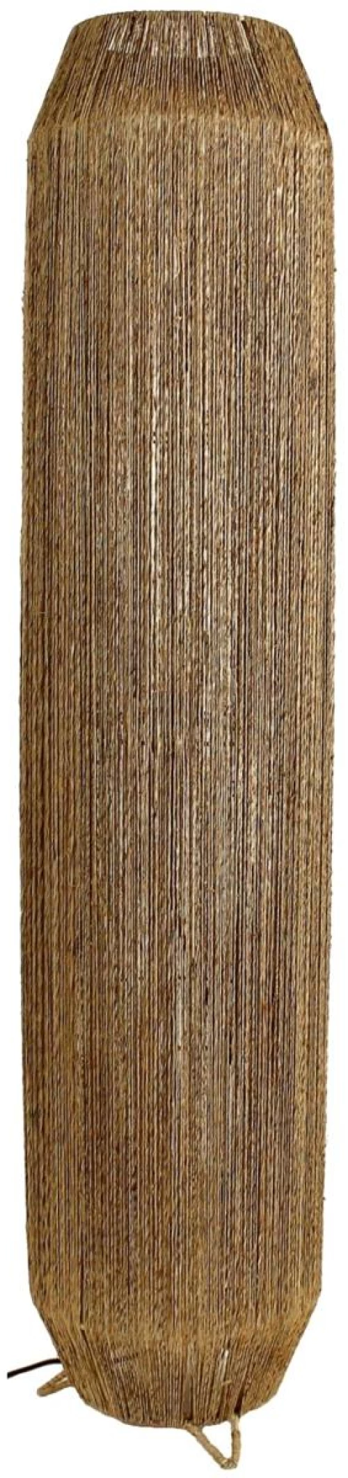 Φωτιστικό Δαπέδου Φυσικό Γιούτα 25x25x120cm