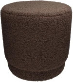 Πουφ Teddy Καφέ Polyester 43x43x43cm