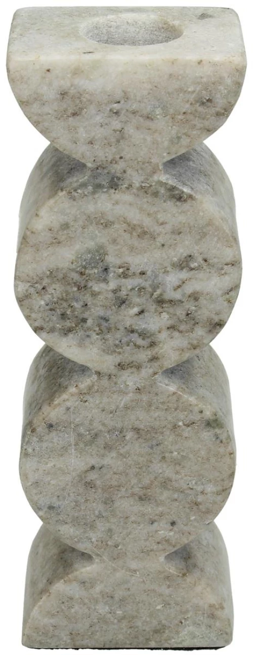 Κηροπήγιο Μπεζ Μάρμαρο 5x4x15.5cm