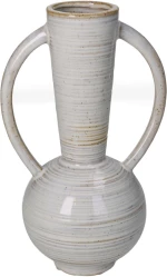 Βάζο Μπεζ Κεραμικό 14.5x11x23.6cm