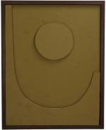 Διακοσμητικό Τοίχου Πράσινο Χαρτί 40x3x50cm