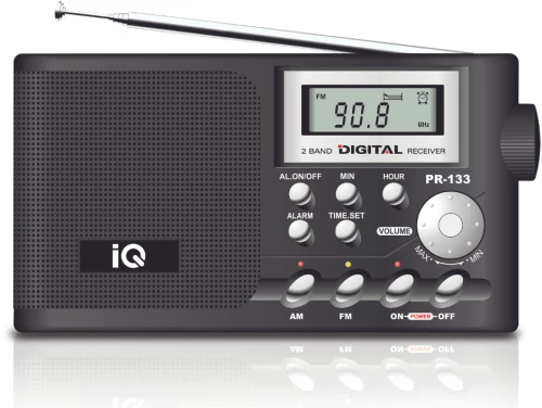 ΨΗΦΙΑΚΟ ΡΑΔΙΟΦΩΝΟ PR-133 BLACK