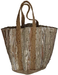 Τσάντα Πολύχρωμο Δέρμα 40x60cm