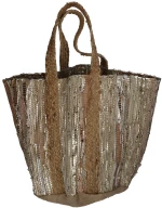 Τσάντα Πολύχρωμο Δέρμα 40x60cm