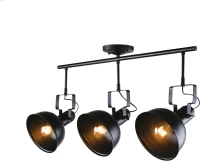 ΟΡΟΦΗΣ Φ/Σ 3ΧΕ27 ΜΕΤΑΛΛΙΚΟ ΜΑΥΡΟ Φ18X80XH41cm RIVIERA ACA EG167073CB