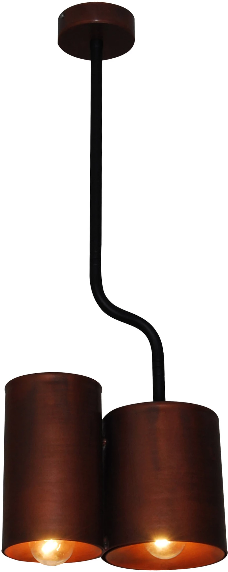 HL-3567-P2 BRODY OLD COPPER & BLACK PENDANT HOMELIGHTING 77-3989