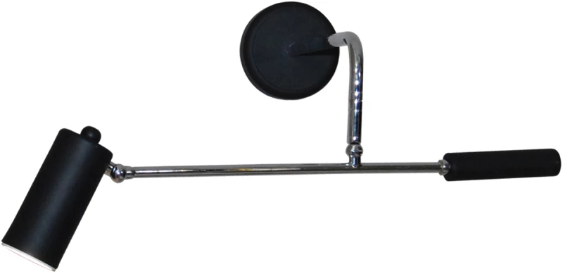 HL-3558-1 S SHERRY  BLACK & NICKEL WALL LAMP HOMELIGHTING 77-3905