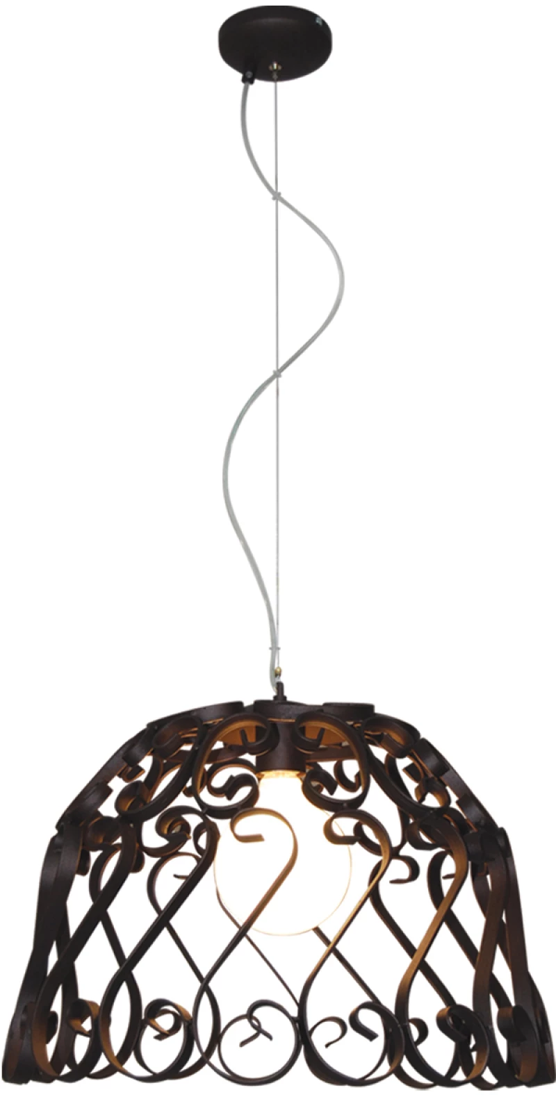 HL-3586-1APXL LEWIS RUSTY BROWN PENDANT HOMELIGHTING 77-4006
