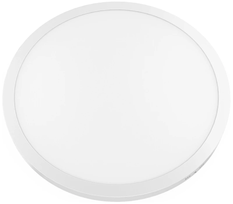 LED SLIM PANEL WHITE ROUND CEIL. 48W 3000K 3760Lm Φ600 230V Ra80 ACA ARCA4830RW
