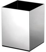 Ποτηροθήκη Επιτραπέζια 7x7x10 cm Brass Chrome Sanco Metallic Bathroom Set 90152-A03