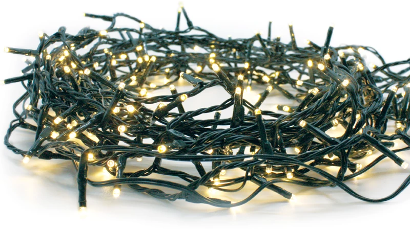 300LED ΛΑΜΠ ΣΕ ΣΕΙΡΑ 5cm ΘΕΡΜΟ ΛΕΥΚΟ ΑΝΤΑΠΤ 31VDC&8 ΠΡΟΓΡΑΜΜΑΤΑ IP44 15m ΠΡΑΣ ΚΑΛΩΔ ACA X08300112
