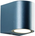 GU10 WALL LUMINAIRE PLASTIC 230V AC DARK GREY IP65 MAX 3W LED ACA SL8210GU10G