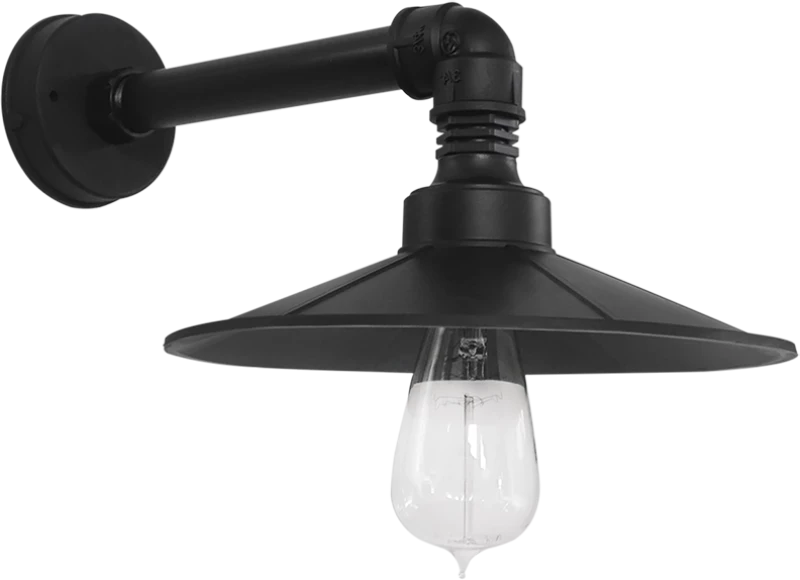 Φωτιστικό τοίχου / απλίκα PP-27AP/150  M   90 BLACK Heronia 31-0449