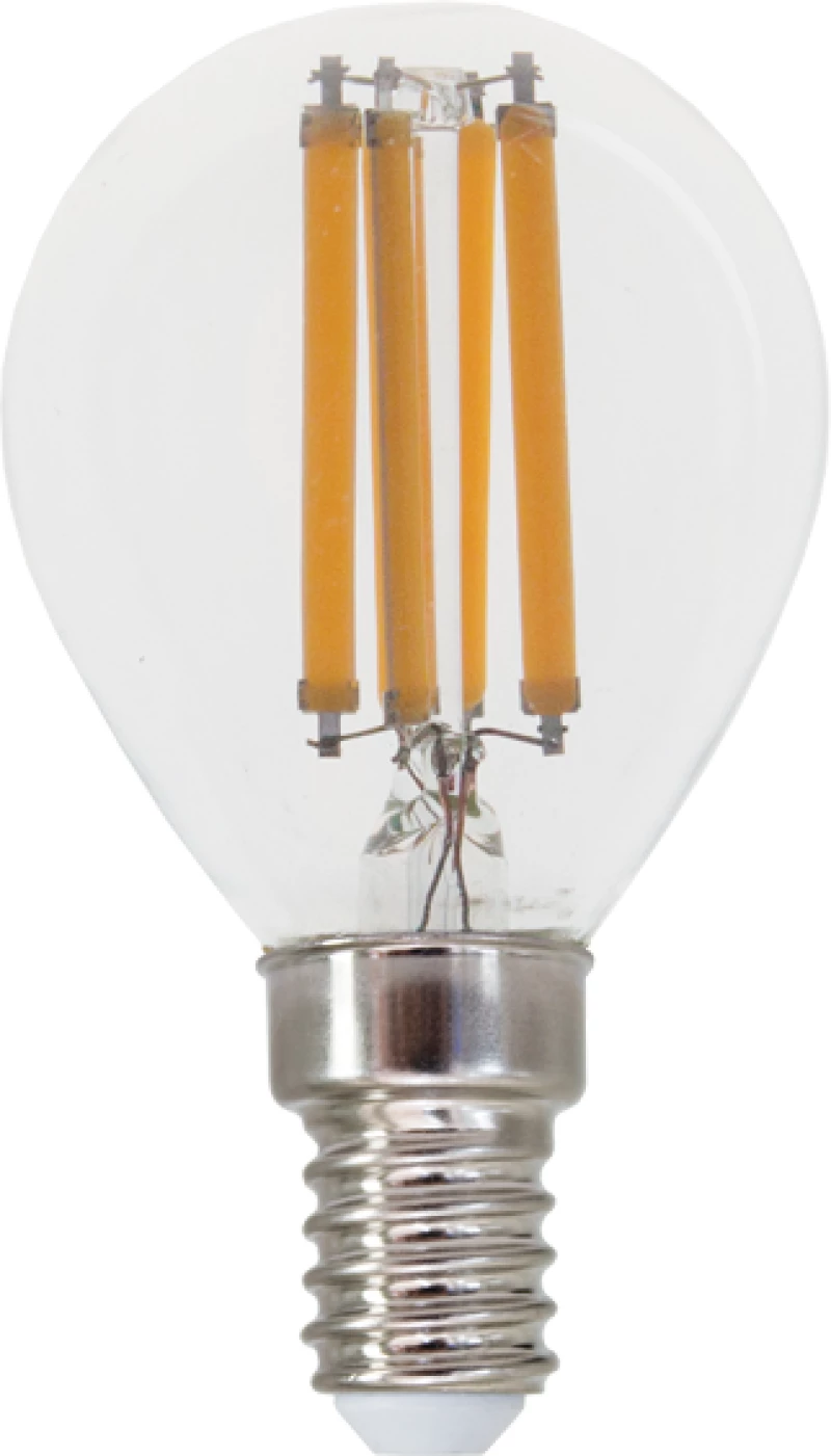 LED FILAMENT E14 G45 7W 2700K 230V AC 880LM RA80 ACA BOVA7WW