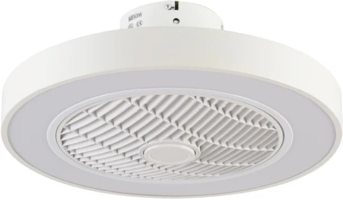 Ανεμιστήρας Οροφής με Τηλεχειριστήριο Ø50xY19cm 36W 3CCT LED Fan Light in White Color Inlight Chilko 101000310