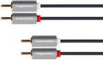 Kruger&Matz Καλώδιο 2xRCA - 2xRCA 1.8m Kruger&Matz KM1209