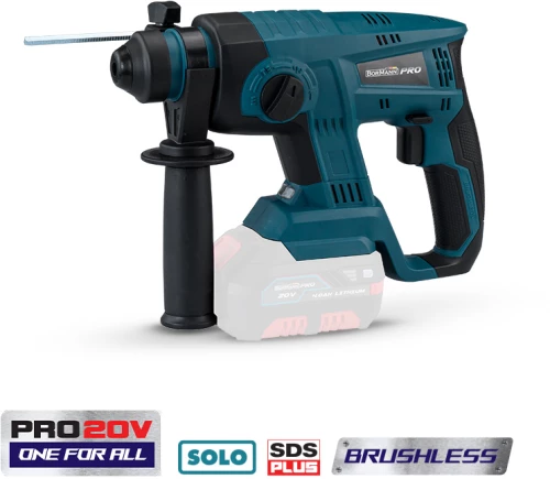Bormann pro Bbp5200 Πνευματικο Σκαπτικο Μπαταριας Sdsplus Brushless 20v 033035