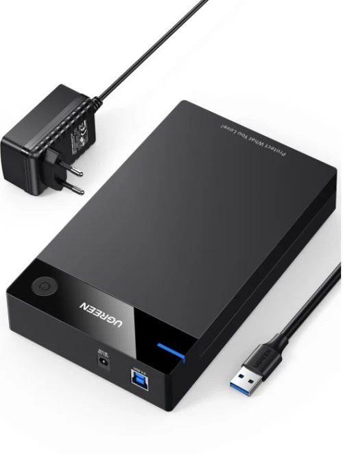 UGREEN Enclosure 2,5''/3,5'' SATA USB 3.0 UGREEN US222 50422 340167