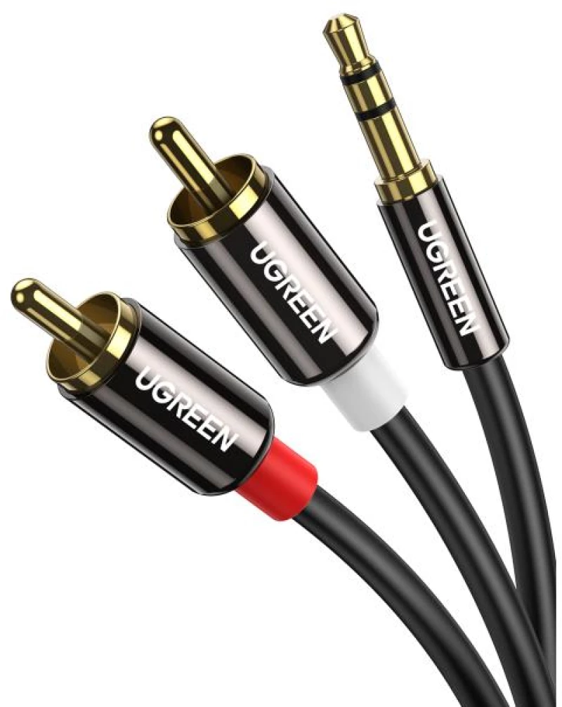 UGREEN Cable Audio 3.5mm M/2xRCA M 1m UGREEN AV116 10749 340189