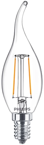Philips E14 LED Warm White Filament Decorative CandleBulb 2W (25W) (LPH02443) (PHILPH02443)
