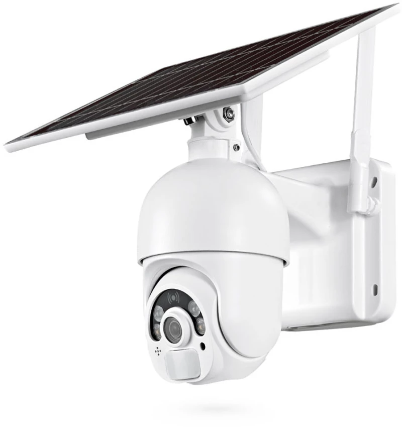 Smart security camera No brand PST-S20-4GT 2.0Mp, PTZ, 4G, Solar panel, Outdoor, Tuya Smart, White - 91034