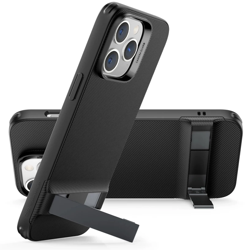 ESR Husa pentru iPhone 14 Pro Max - ESR Air Shield Boost Kickstand - Translucent Black 4894240161067