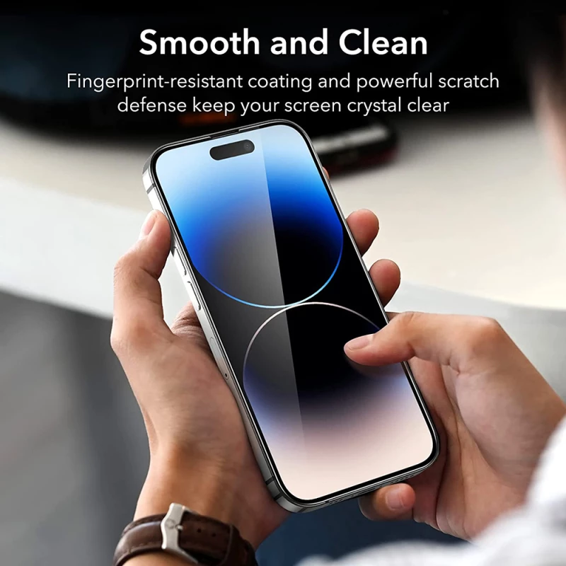 ESR Husa pentru iPhone 14 Pro Max - ESR Air Shield Boost Kickstand - Translucent Black 4894240161067