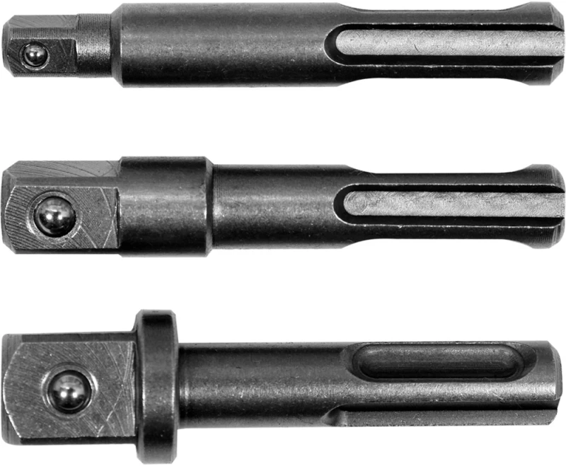 YATO ΑΝΤΑΠΤΟΡΕΣ ΚΑΡΥΔ ΣΕΤ 3ΤΜΧ SDS 1/2-3/8-1/4 YT-04686 20004686 ΤΕΜΑΧΙΟ
