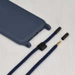 Techsuit Husa pentru iPhone 6/ 6S - Techsuit Crossbody Lanyard - Blue 5949419062726