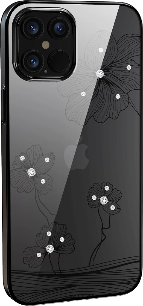 APPLE iPhone 13 Pro - ΘΗΚΗ DEVIA Crystal Flora  Series Case Black DVCS-355424 4786