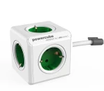 Πολύπριζο Allocacoc PowerCube Extended 5 Θέσεων & Kαλώδιο 1,5m Πράσινο 8718444085539