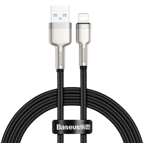 Baseus USB cable for Lightning Baseus Cafule, 2.4A, 1m (black) 025088
