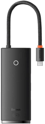 Baseus Hub 6w1 Baseus Lite Series USB-C to 2x USB 3.0 + USB-C PD + HDMI + SD/TF (black) 033108