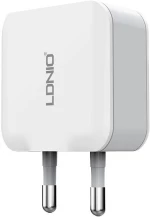 LDNIO Wall charger  LDNIO A2201 2USB +  Lightning cable 042566