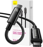 Baseus USB-C to USB-C cable Baseus Tungsten Gold 240W 1m (black) 048622