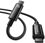 Baseus USB-C to USB-C cable Baseus Tungsten Gold 240W 1m (black) 048622