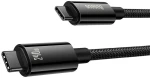 Baseus USB-C to USB-C cable Baseus Tungsten Gold 240W 1m (black) 048622