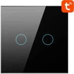 Avatto Smart Light Switch WiFi Avatto TS02-EU-B2 2 way (black) 047922
