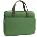 Tomtoc Tomtoc - Laptop Handbag (A11D3T1) - with 4 Compartment and Corner Armor, 14″ - Green 6971937063991