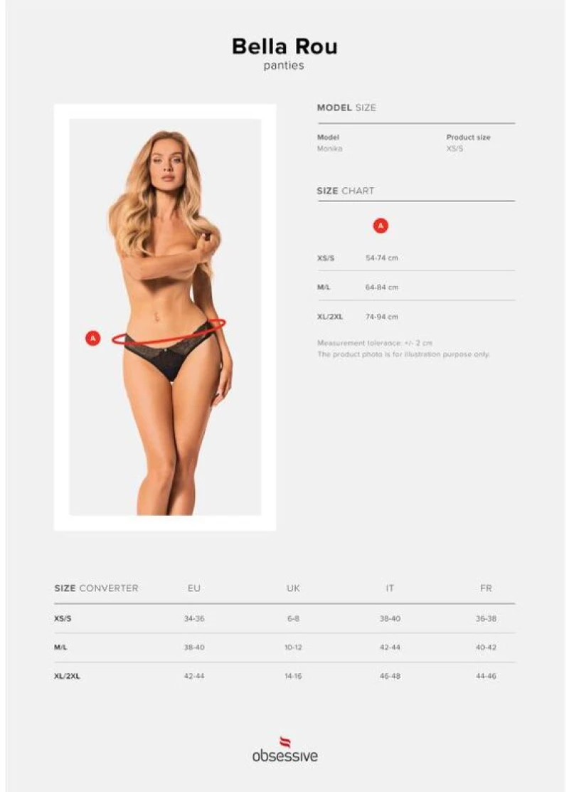 OBSESSIVE - BELLA ROU PANTIES