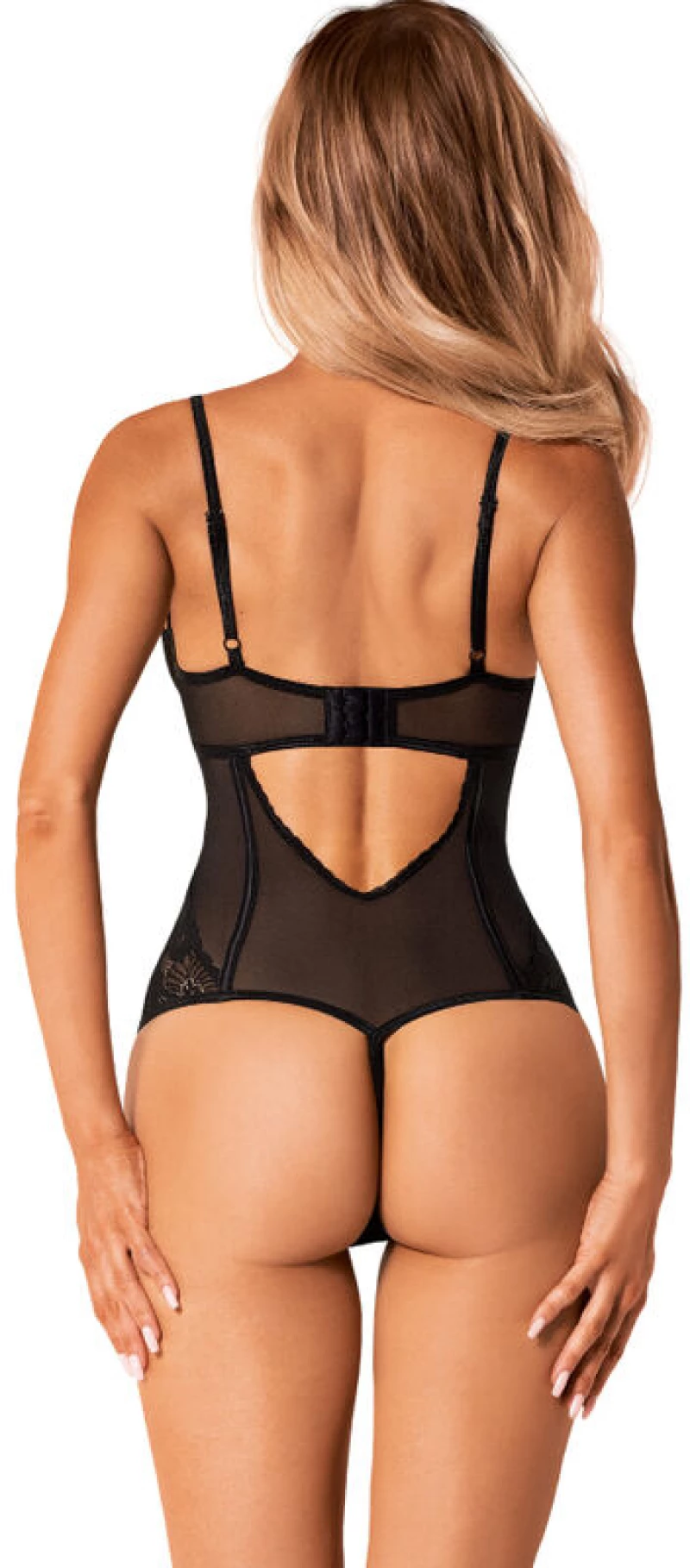 OBSESSIVE - SERENA LOVE CROTCHLESS TEDDY