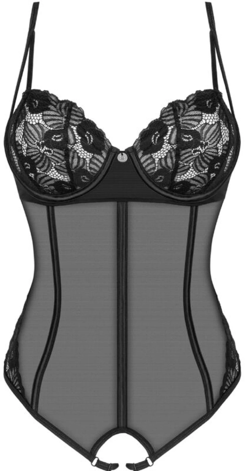 OBSESSIVE - SERENA LOVE CROTCHLESS TEDDY