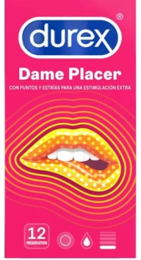 DUREX DAME PLACER 12 UNITS