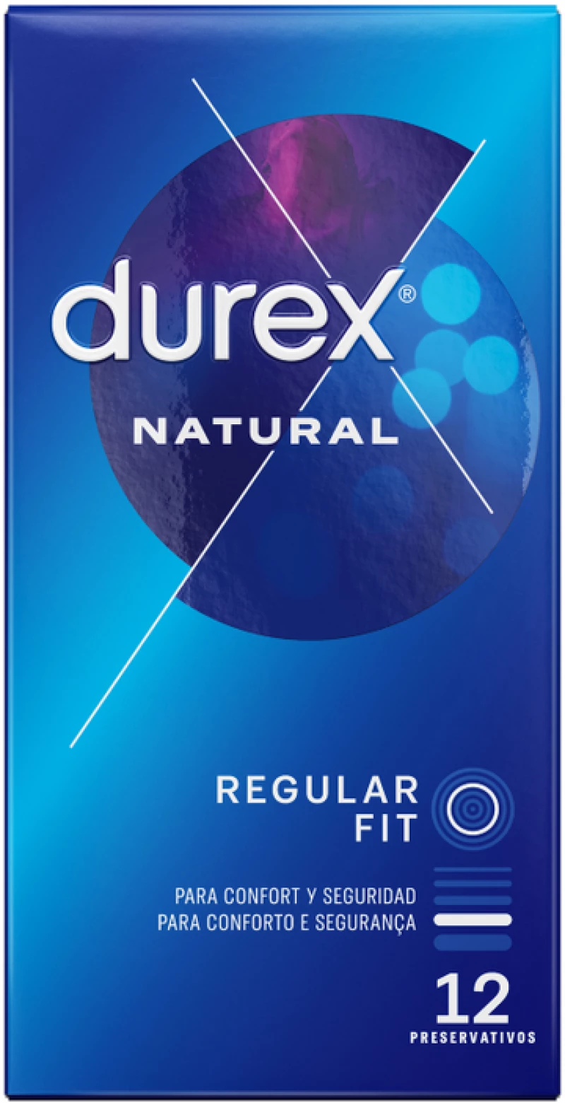 DUREX NATURAL PLUS 12 UNITS
