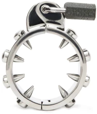 METAL HARD COCK RING CHASTITY