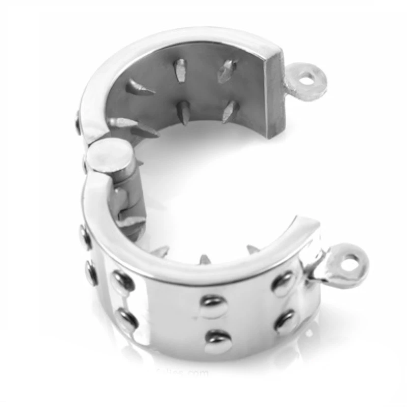 METAL HARD COCK RING CHASTITY