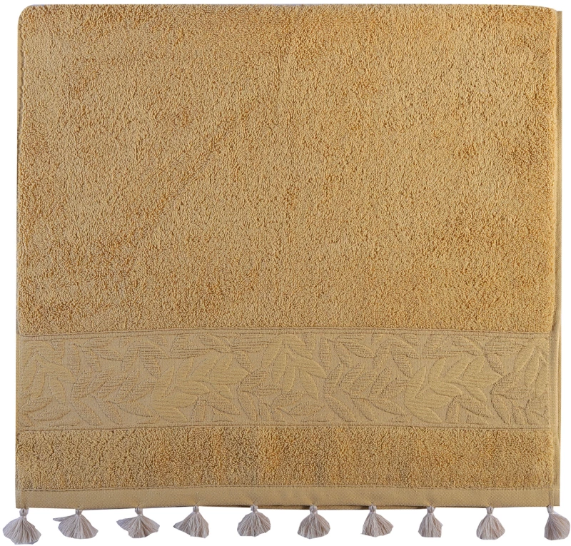 NEF-NEF  ΠΕΤΣΕΤΑ BAMB. LILIANA 50X90 YELLOW 100% BAMBAKI