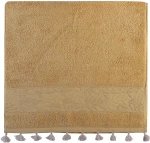 NEF-NEF  ΠΕΤΣΕΤΑ BAMB. LILIANA 50X90 YELLOW 100% BAMBAKI
